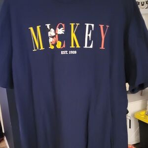 Disney Navy Graphic Tee